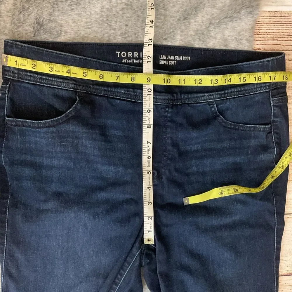 Torrid Lean Jean Slim Boot Super Soft High-Rise Jean Size 1R